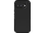 Avizar, Custodia Antiurto Per Google Pixel 9A, Rinforzata, Rigida, Bordo In Silicone, Nero