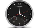 Esperanza Washington Black Mechanical Wall Clock Round Black