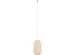 Lampada A Sospensione Scandinava Decorativa In Bambù 1Xe27 25W Puket M 11161 Nowodvorski