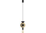 Lampada A Sospensione Decorativa Con Elementi In Legno 1Xe27 25W Drops Wood F 11180 Nowodvorski