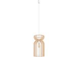 Lampada A Sospensione Con Paralume In Legno 60W Kymi A Nowodvorski 10570