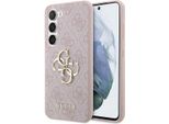 Guess Guhcs23S4Gmgpi S23 S911 RóżOwy/Pink Hardcase 4G Big Metal Logo