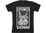 System Of A Down - Maglietta "Ensnared"" Per Uomo/Donna Unisex RO3202 (Xl) (Nero)"