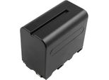 Avizar, Batteria Per Videocamera Sony NP-F930 NP-F950 NP-F970 Agli Ioni Di Litio 7,4V 6000Mah, Nero