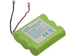Avizar, Batteria Universale Nimh 600Mah Per Telefono Panasonic Philips Sanyo 3,6V, Verde