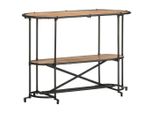 Syfax™ Tavolo Consolle 110X42X76 Cm In Legno Massello Di Acacia