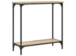 Syfax™ Tavolo Consolle Rovere Sonoma 75X30,5X75 Cm Legno Agglomerato