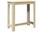 Syfax™ Tavolo Da Bar Rovere Sonoma 102X50X103,5Cm In Legno Multistrato