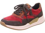 Gabor Rollingsoft Scarpe Da Donna - Scarpe Da Ginnastica Sportive Stringate Rosso Tempo Libero Nuovo