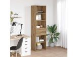 Syfax™ Credenza Con Cassetto Rovere Artigianale 45 X 42,5 X 185 Cm