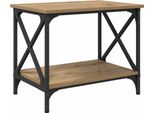 Syfax™ Tavolo Laterale Rovere Artigianale 55 X 38 X 45 Cm