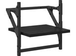Maison Exclusive - Set Di Mensole Da Parete 6 Pezzi Effetto Rovere Nero 100 X 25 X 30 Cm