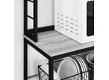 Syfax™ Mensola Da Cucina Grigio Sonoma 60 X 40 X 168 Cm