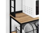 Syfax™ Mensola Da Cucina Rovere Artigianale 80 X 40 X 168 Cm