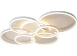 Lampada Da Soffitto, Telecomando, Design Moderno, Bianco