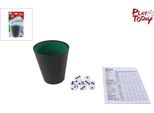 Gioca Oggi A Un Gioco Di Dadi Con Un Bicchiere E 5 Dadi