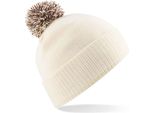 Beechfield - Berretto "Snowstar"" Per Uomo/Donna Unisex PC4146 (Taglia Unica) (Bianco Naturale/Mocha)"