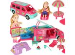 Set Di Accessori Da Campeggio Per Bambole Con Piscina