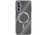 Avizar, Custodia Compatibile Con Galaxy A17 Magsafe Con Cornice Cromata, Argento