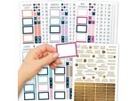 Adesivi Per Planner E Bullet Journal 7 Fogli