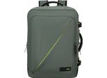 American Tourister Zaino Borsa Da Viaggio Con Scomparto Per Laptop Take2Cabin Travel Backpack 27L Dark Forest Verde Scuro