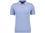 Rundhalspullover Ragman, Herren, Gr. 52, Blau (Lichtblau), Feinstrick, 100% Baumwolle, Ohne Ausschnitt, Pullover Rundhalspullover
