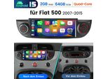 Carplay 6,86" Android 15 Autoradio Per Fiat 500 2007-2015 Gps Navi Wifi Rds Dsp Dab+ Bt Swc Usb 2 GB+64 Gb Nero"