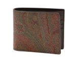 Etro Portemonnaies - Paisley Pattern Bifold Wallet - Gr. unisize - in Braun - für Damen