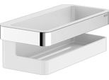 Keuco Collection Moll Cestino Doccia 2 Pezzi Cromo/Bianco - 12758010000