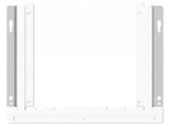 Sms Slim Fixed - Kit Di Montaggio (Montaggio A Parete) - Per Display Lcd - Bianco, Argento - Dimensioni Schermo: 81,3-152,4 Cm (32"-60"")"