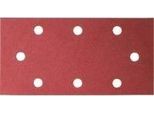 Carta Abrasiva Orbitale Bosch Con Velcro, Perforata Grana 80 (L X P) 185 Mm X 93 Mm 2609256A89 10 Pz
