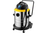 Syntrox Chef Cleaner VC-2500W-70L Aspirapolvere Industriale Aspirapolvere A Secco Umido Acciaio Inox 70 L