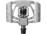 Crankbrothers Mallet 2 Pedale Clipless Argento Grezzo