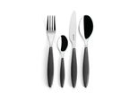 Guzzini Feeling Set Di Posate 24 Pezzi Grigio