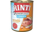 Rinti 800Gx12 Carne Di Qualità Junior Pollo In Scatola