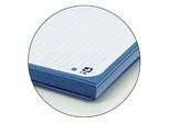 Oxford College Pad European Book 1 Din A4+ Blu A Scacchi 80 Fogli