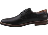 Rieker Uomo Scarpa Bassa Stringata Elegante Cuciture Decorative 13500, Misura:45 Eu, Colore:Nero
