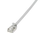 Logilink Professional CQ9042S Cavo Patch Logilink Ultraflex, Cat. 6A, U/Ftp, 1,5 M, Grigio