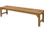 Panchina Da Giardino Teako Design In Teak Ferrara - Solida, Resistente Agli Agenti Atmosferici Ed Esclusiva (180 Cm)