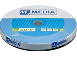 1X10 Mymedia CD-R 80 / 700MB 52X Speed Wrap