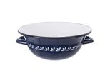 Orion Ciotola Smaltata Retro Blue 26 Cm 2,5 L