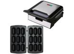 Syntrox Multimaker Pretzel Nugget MM-1400W Gusto Con Un Set Di Piastre Intercambiabili