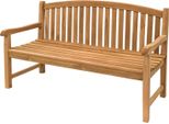 Teako Design Elegante Panca Da Giardino Bari In Teak - Resistente Alle Intemperie E In Varie Misure (150 Cm)