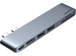 Hub Ugreen Cm380 2Xusb C - Hdmi/2Xusb 3.0/Sdtf/Usb C Pd - Szary