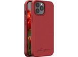 Just Green, Custodia Natura Per Iphone 13 Pro Con Ricarica Wireless Qi, Rosso