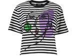 Desigual T-Shirt Donna Tessile Nero SF18767 - Taglia: 2XL