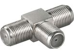 Goobay F Adapter F Buchse Doppelt F Buchse Zink (Bulk)
