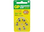 Gp Batterie Apparecchi Acustici ZA10 Batteria Monouso PR70 Zinco-Aria