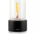 Innovagoods®, Focolare A Bioetanolo, Focolare Da Tavolo Per Interni, Focolare Da Tavolo Per Interni Ed Esterni Con Pietre Decorative, Focolare Portatile A Bioetanolo, Focolare Compatto E Senza Fumo.
