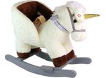 Cavallo A Dondolo Unicorno Bianco